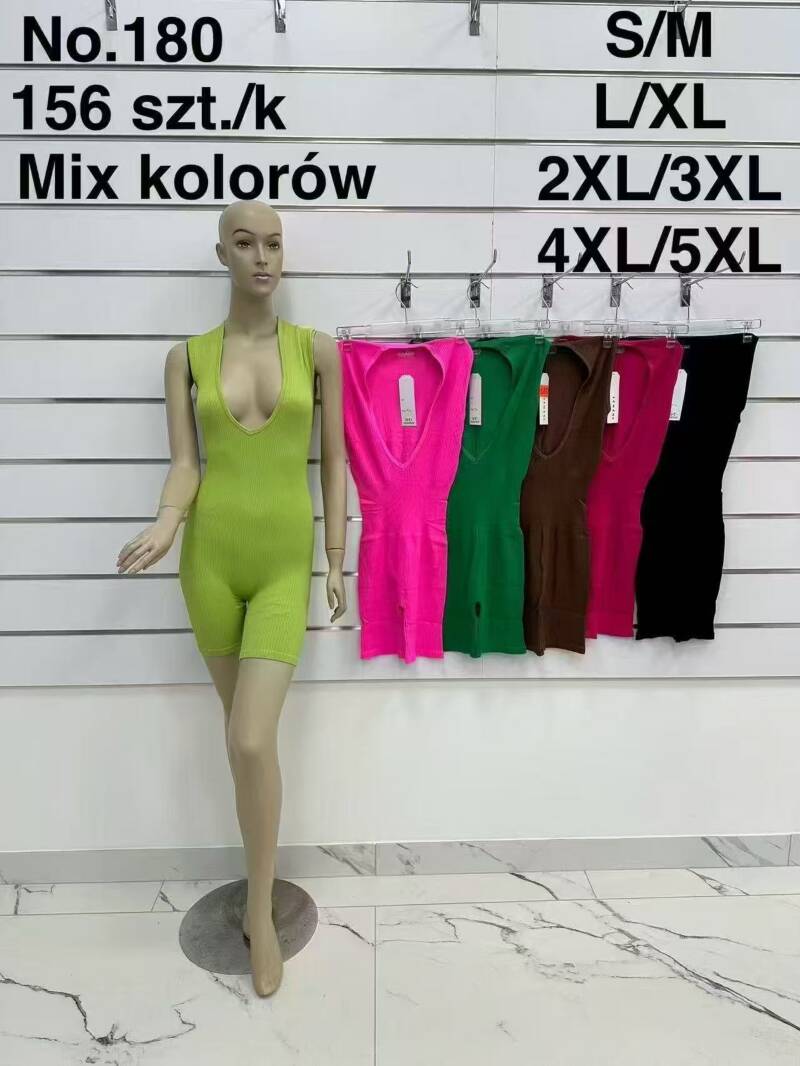 Kombinezon damskie Roz S/M-L/XL-2XL/3XL-4XL/5XL, Mix kolor Paczka 10 szt